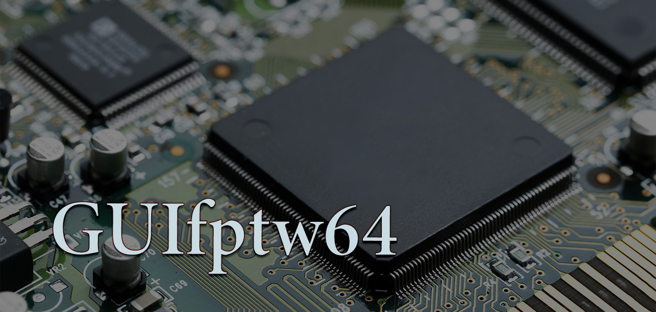 GUIfptw64 tool