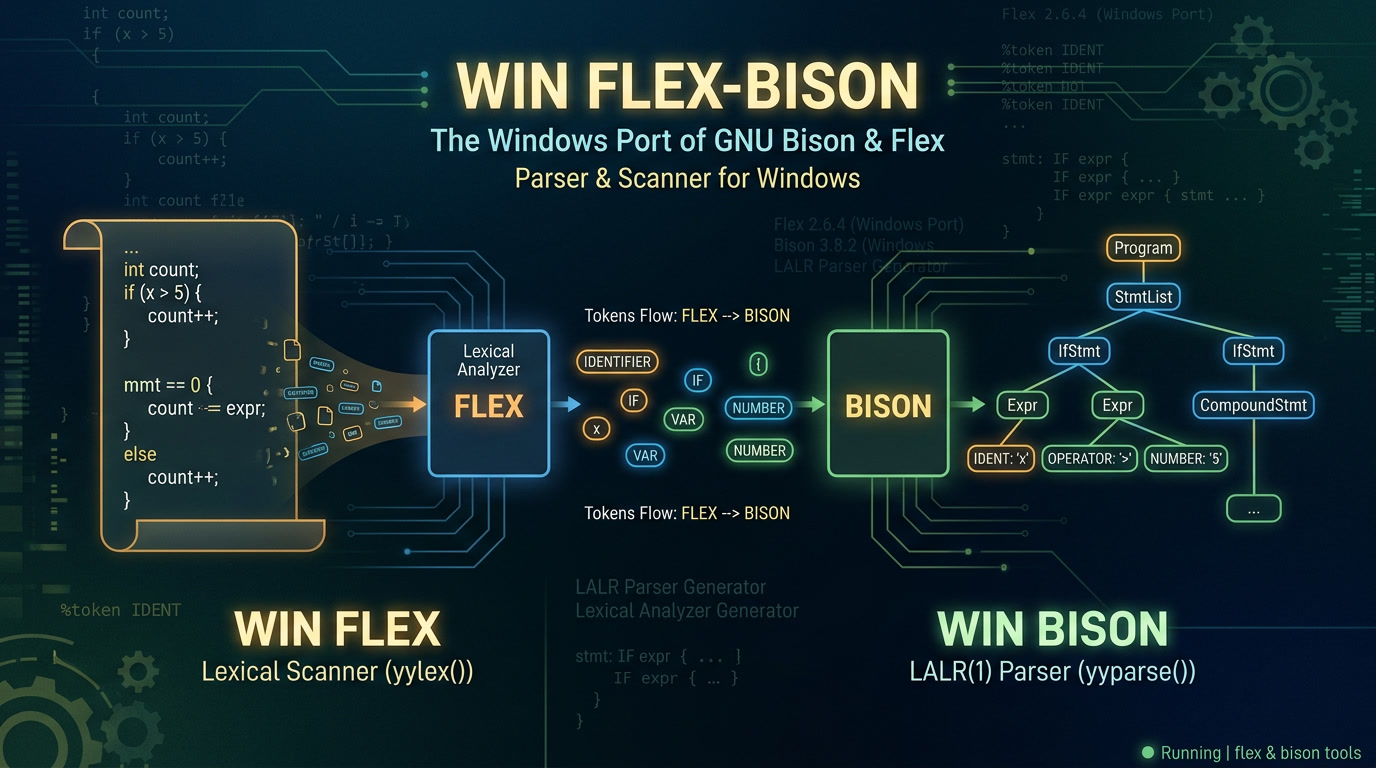 Win flex-bison